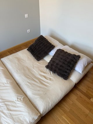 Sofá Cama Plegable de Madera
