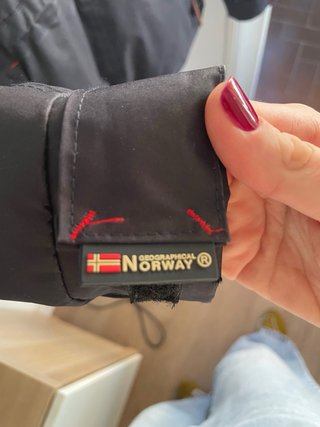 Parka Geographical Norway Mujer Negra