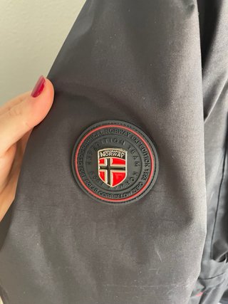 Parka Geographical Norway Mujer Negra