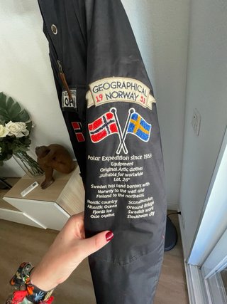 Parka Geographical Norway Mujer Negra