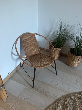 Silla IKEA de Ratán