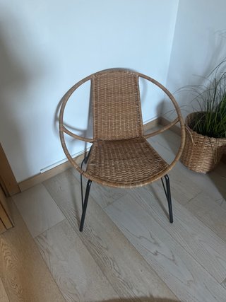 Silla IKEA de Ratán