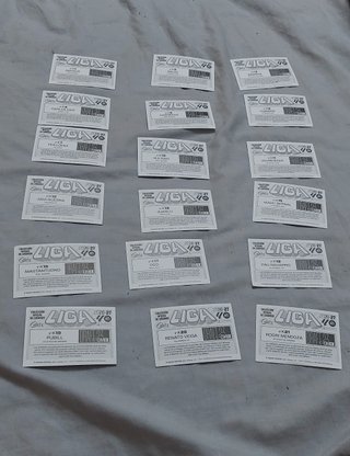 Lote 18 Cromos Liga Draft23 Kromix