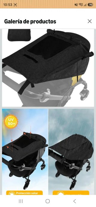 Parasol Bebé