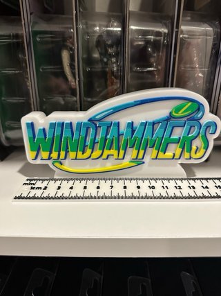 Windjammers 3D logo