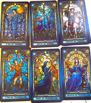 Tarot Vidrieras de Catedral (Stained Glass Tarot)