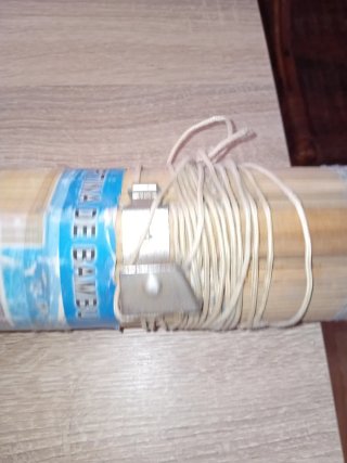 Persiana de bambú enrollable