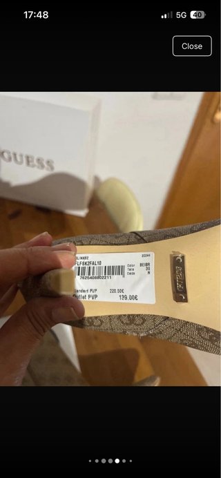 Botines Guess Mujer EU 39 Nuevos Originales