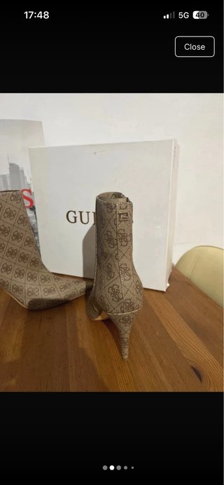 Botines Guess Mujer EU 39 Nuevos Originales