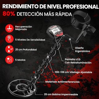 Detector de Metales DR.ÖTEK Profesional