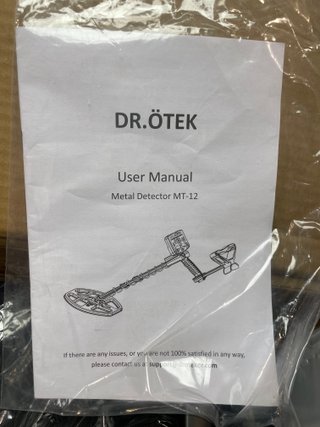 Detector de Metales DR.ÖTEK Profesional