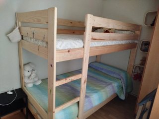 Litera de madera 90cm
