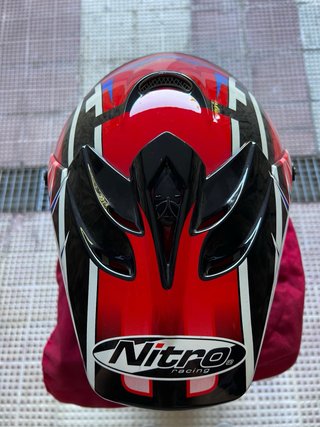 Casco Moto cross Nitro MX417 Talla S
