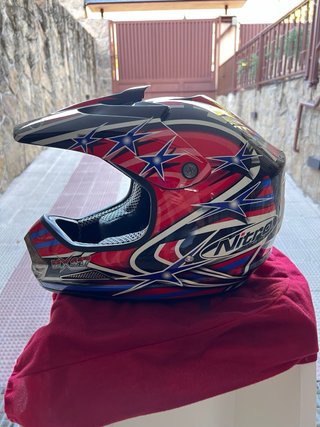 Casco Moto cross Nitro MX417 Talla S