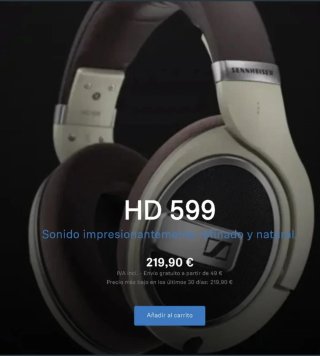 Sennheiser HD 599 Beige/Marrón