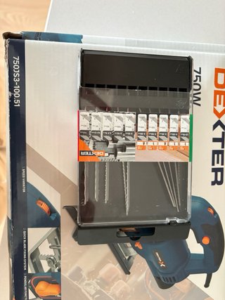 Sierra de calar Dexter 750W + sierras