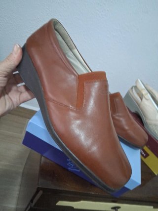 Zapatos Ortopédicos Marrones Talla 42 señora