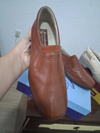 Zapatos Ortopédicos Marrones Talla 42 señora