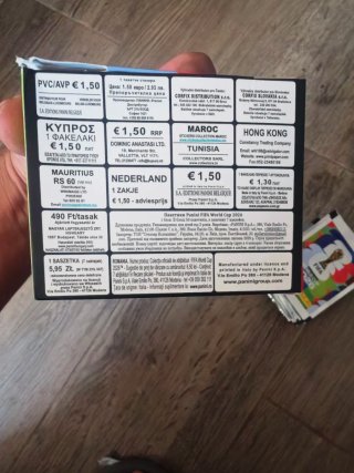 Caja Panini Mundial 2026 Original (50 Sobres) New