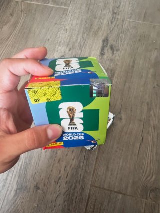 Caja Panini Mundial 2026 Original (50 Sobres) New