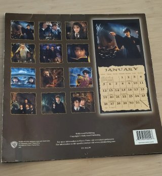 Calendario Harry Potter y la Cámara Secreta 2003
