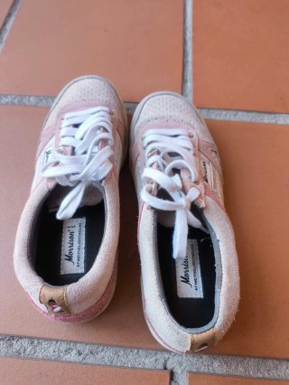Zapatillas Morrison T36 Rosa y Gris