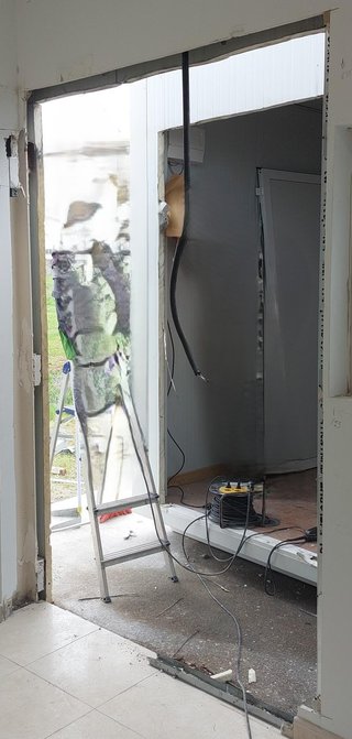 Construcción modular caseta