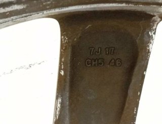 Llanta peugeot 493057 7j17ch546 508 access