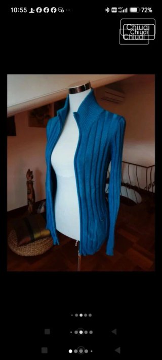 Cardigan donna Navigare blu