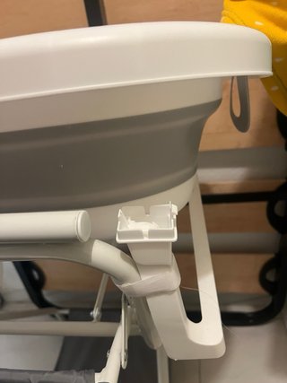 Bañera Plegable para Bebé con Soporte