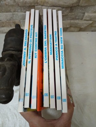 Set di 7 pezzi fumetti Tex