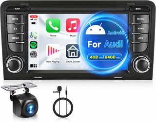 Radio Coche Audi A3 4G+64G 8 Core