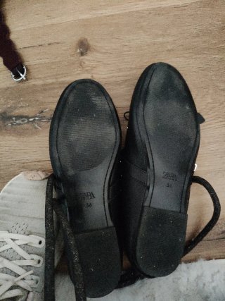 Zapatos Niña Zara Negros Talla 36