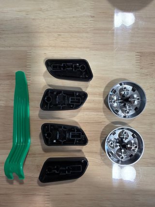 Kit 6 Embellecedores Asientos Audi A3 Q3