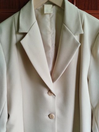 Blazer Entallado Bully Beige