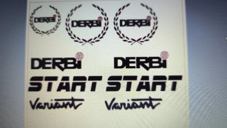 ADHESIVOS DERBI VARIANT