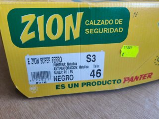 Zapatos de seguridad Zion Talla 46