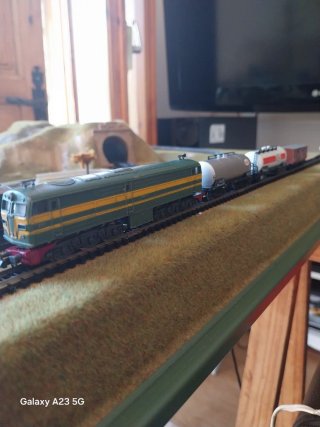 Maqueta de Tren Ibertren 801 vía 3N + caja +trenes