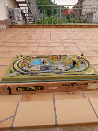 Maqueta de Tren Ibertren 801 vía 3N