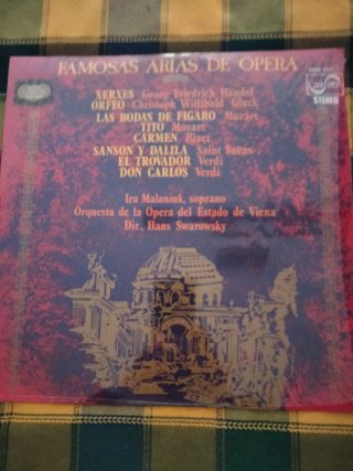 2 Discos de Vinilo: Ópera y Música Barroca