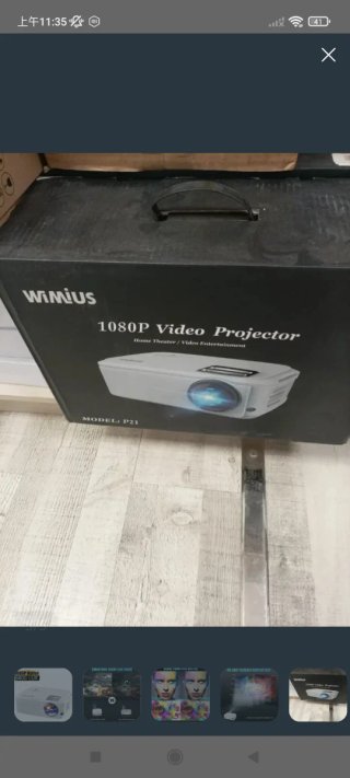 Proyector WiMiUS 1080P Nativo