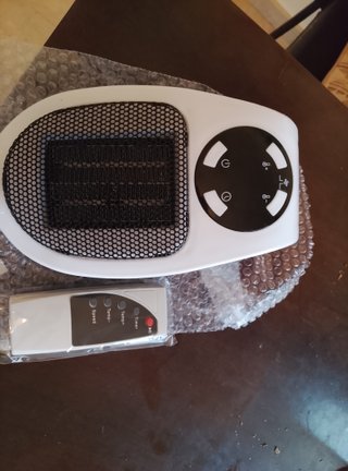 Calentador/Ventilador Portátil con Mando