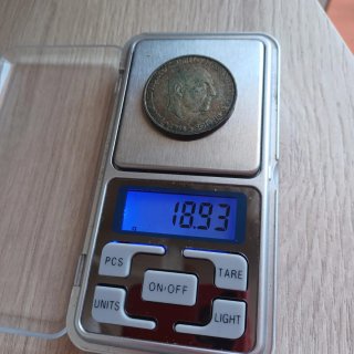 Lote monedas plata
