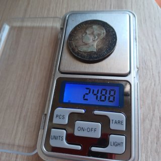 Lote monedas plata