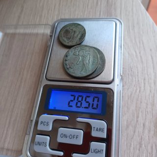 Lote monedas plata