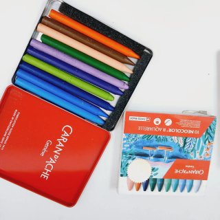 Lote de Papelería Caran d'Ache, Stabilo y Maped