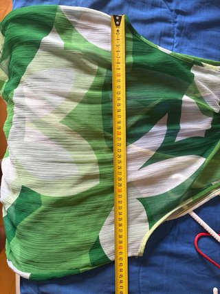Blusa verde cuello halter
