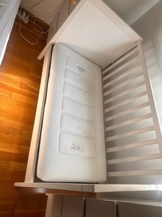 Cuna Ikea SUNDVIK Blanca