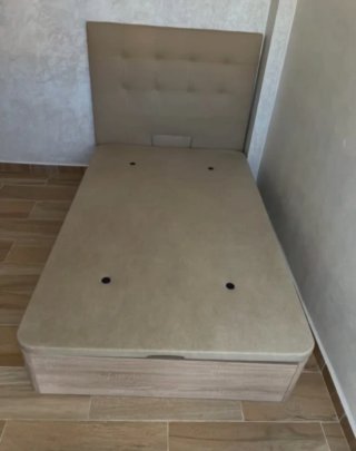 Canapé abatible de madera con o sin colchón