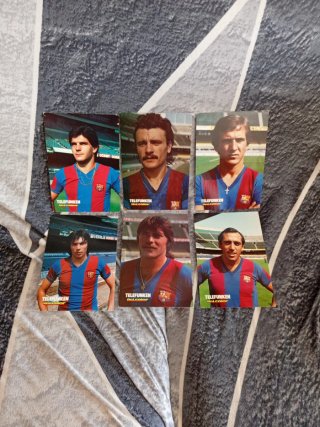 Postales F.C. Barcelona 78-79 Telefunken